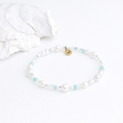 Sandy Neck Pearl Beach Bead Bracelet