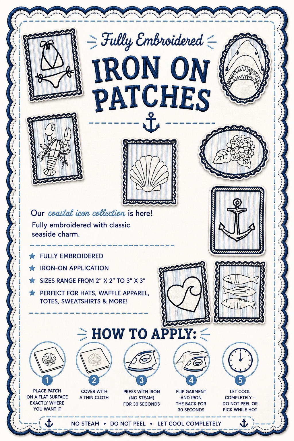 Icon Cape Cod Patches
