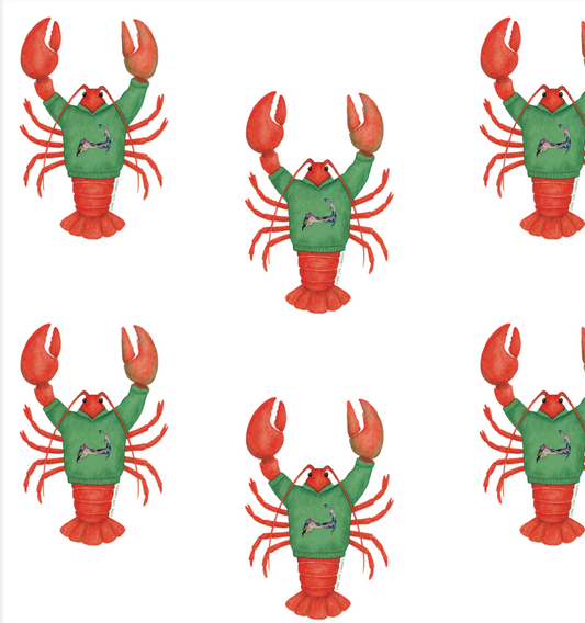 NEW!! Cozy Cape Cod Lobster Gift Wrap