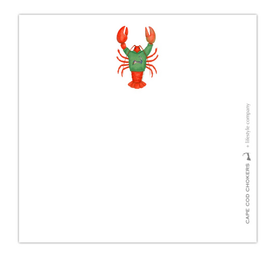 NEW!! Cozy Cape Cod Lobster Sticky Notes