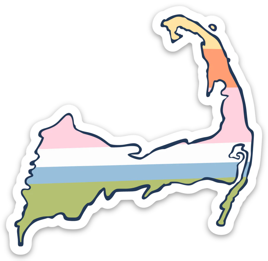 Cape Cod Sunset Sticker Collection